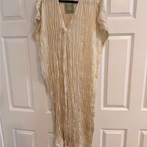 H&M Cream Midi Dress